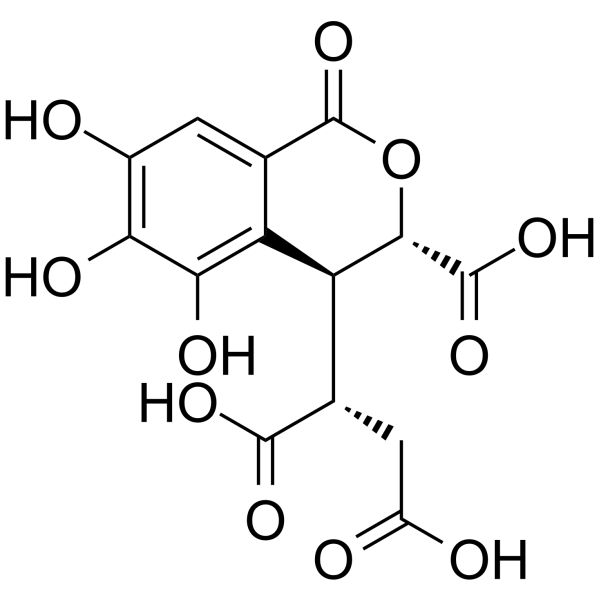 Chebulic acid                                          (Synonyms: 诃子次酸)