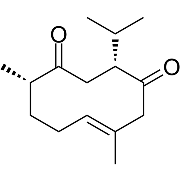 Neocurdione                                          (Synonyms: 新莪术二酮)