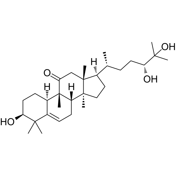 Bryodulcosigenin                                          (Synonyms: 泻根甜苷元; 11-Oxomogrol)