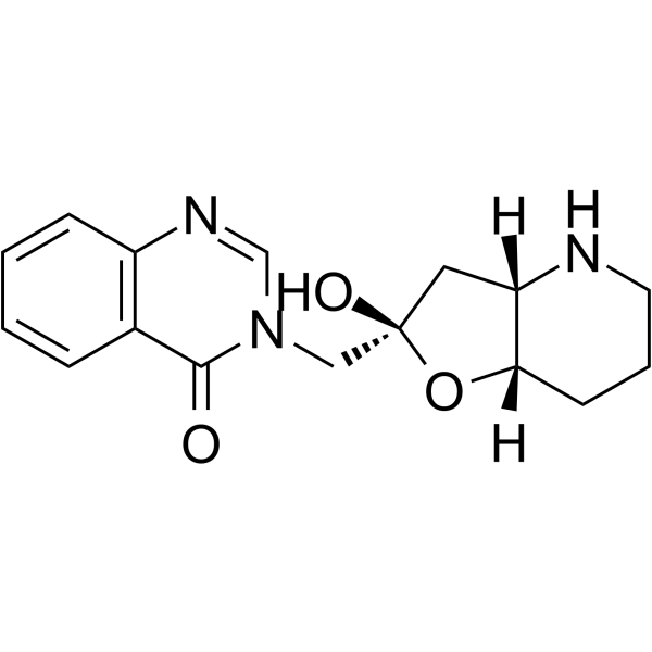 Isofebrifugine                                          (Synonyms: 异常山碱)