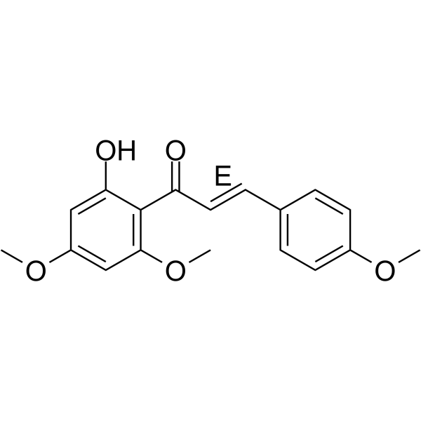 (E)-Flavokawain A                                          (Synonyms: 卡瓦胡椒素A)