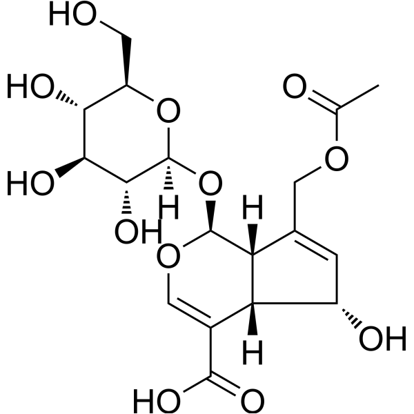 Asperulosidic Acid                                          (Synonyms: 车叶草苷酸)