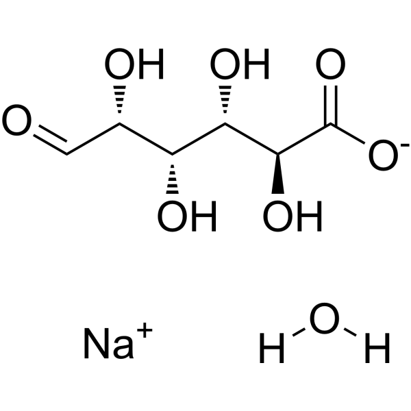 D-Glucuronic acid sodium salt monohydrate                                          (Synonyms: D-葡萄糖醛酸钠)