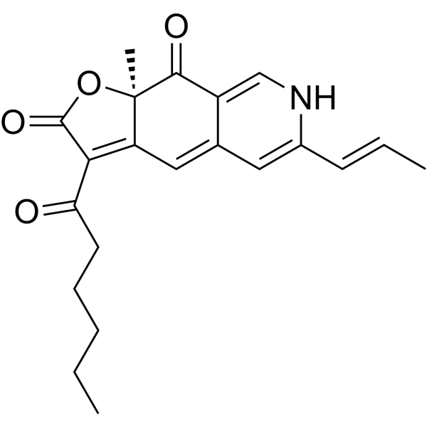 Rubropunctamine                                          (Synonyms: 潘红胺)