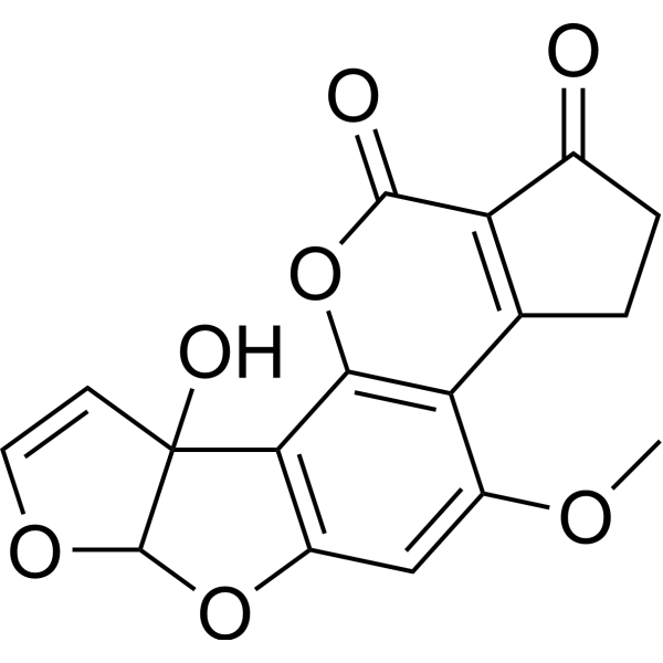 Aflatoxin M1 (Standard)                                          (Synonyms: 黄曲霉毒素 M1（标准品）)