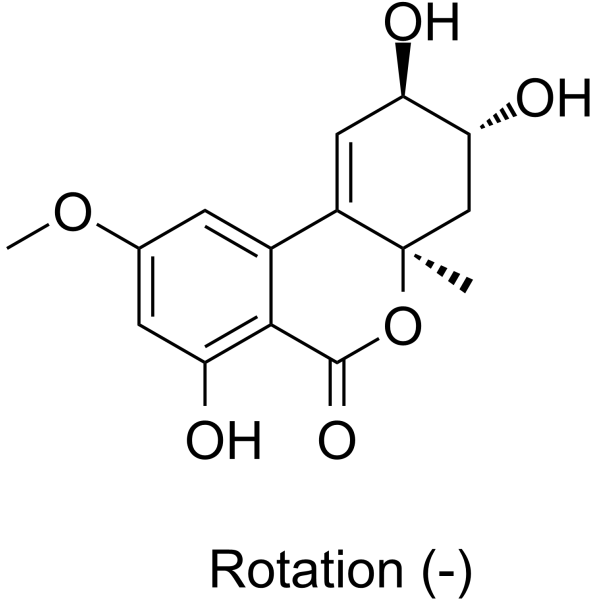 (-)-Altenuene                                          (Synonyms: (-)-交链孢霉烯)