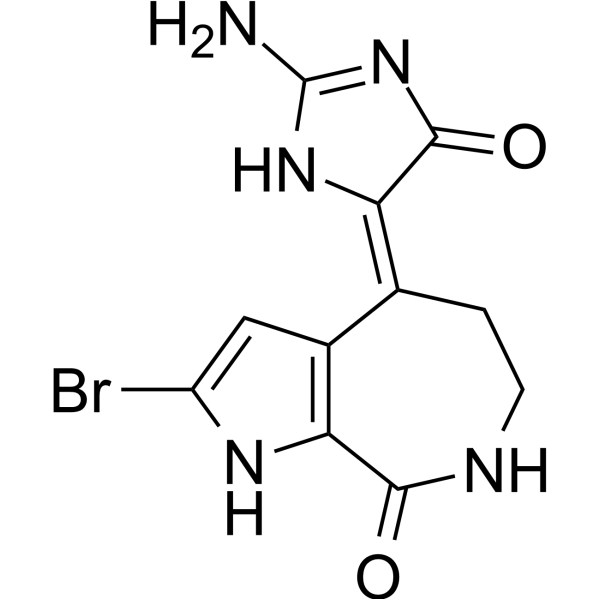 10Z-Hymenialdisine                                          (Synonyms: (Z)-Hymenialdisine;  Hymenialdisine)