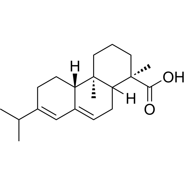 Abietic acid                                          (Synonyms: 松香酸)