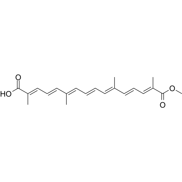 Crocetin monomethyl ester                                          (Synonyms: 西红花酸单甲酯)