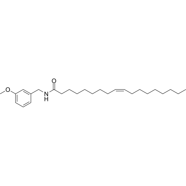 N-(3-Methoxybenzyl)oleamide                                          (Synonyms: N-苄基-9顺-油酸酰胺; MAC 18:1)