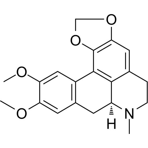 Dicentrine                                          (Synonyms: 荷苞牡丹碱)