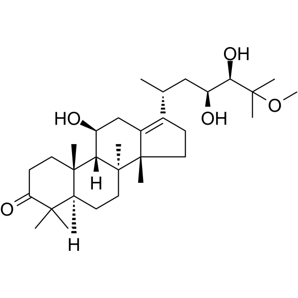 25-O-Methylalisol A                                          (Synonyms: 25-甲氧基泽泻醇 A)