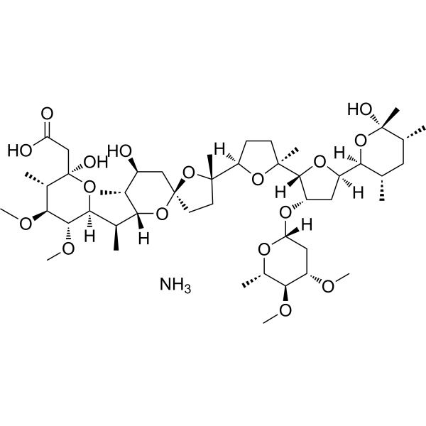 Maduramicin ammonium                                          (Synonyms: Maduramycin ammonium)