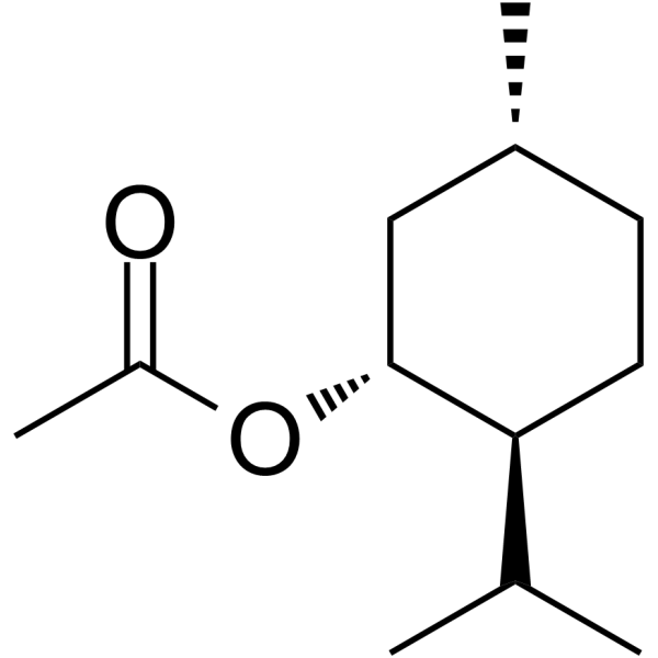 Menthyl acetate                                          (Synonyms: L-Menthyl acetate;  (-)-Menthyl acetate)