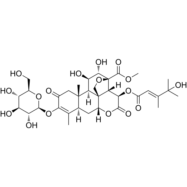 Yadanzioside L                                          (Synonyms: 鸦胆子苷L)