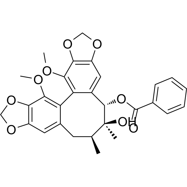 Schisantherin D                                          (Synonyms: 五味子酯D；五味子酯丁)