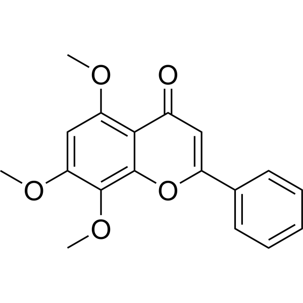 5,7,8-Trimethoxyflavone                                          (Synonyms: Norwogonin 5,7,8-trimethyl ether)