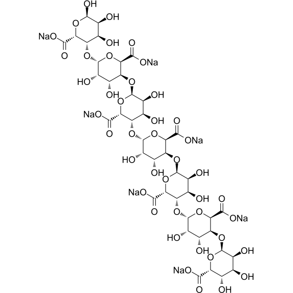 L-heptaguluronic acid heptasodium salt                                          (Synonyms: 古罗糖醛酸七糖)