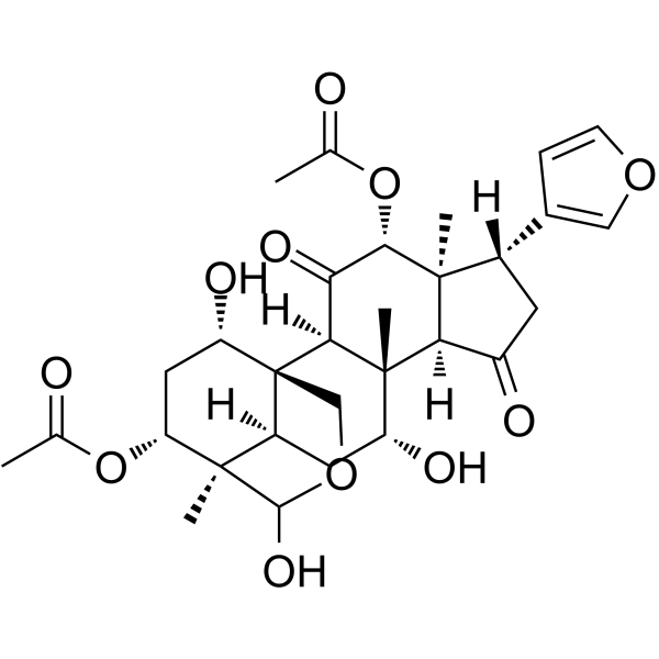 Isotoosendanin                                          (Synonyms: 异川楝素)