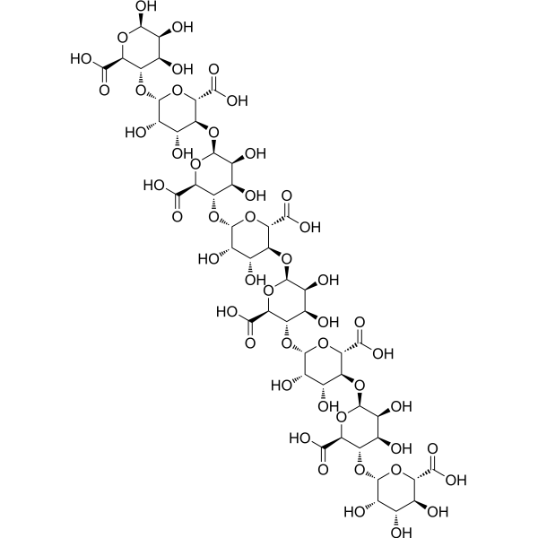 D-Octamannuronic acid                                          (Synonyms: D-甘露糖醛酸八糖)