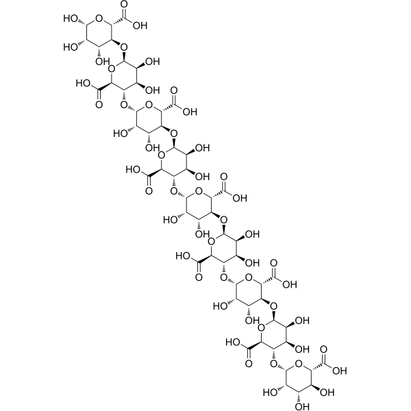 D-Nonamannuronic acid                                          (Synonyms: D-甘露糖醛酸九糖)