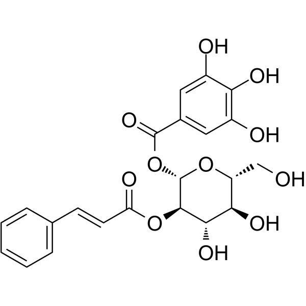 1-O-Galloyl-2-O-cinnamoyl-glucose