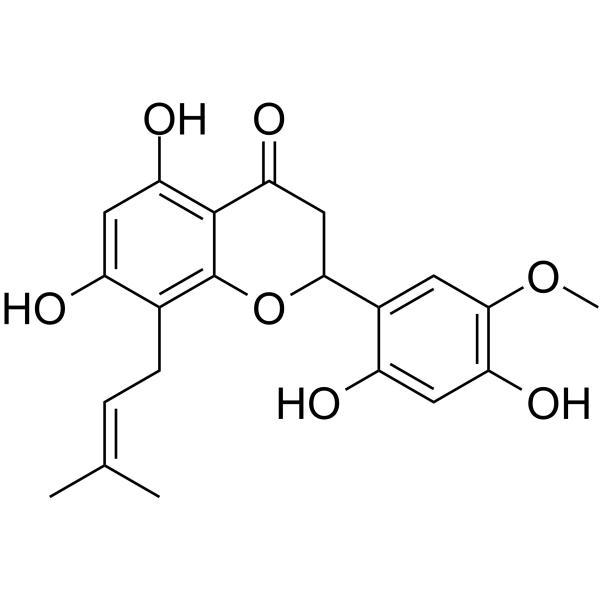 Kushenol W                                          (Synonyms: 苦参醇W)