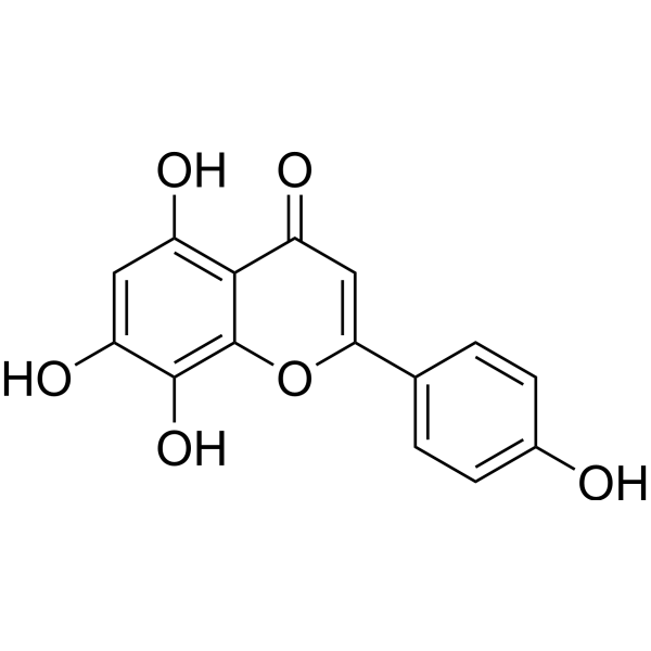 Isoscutellarein                                          (Synonyms: 8-Hydroxyapigenin)