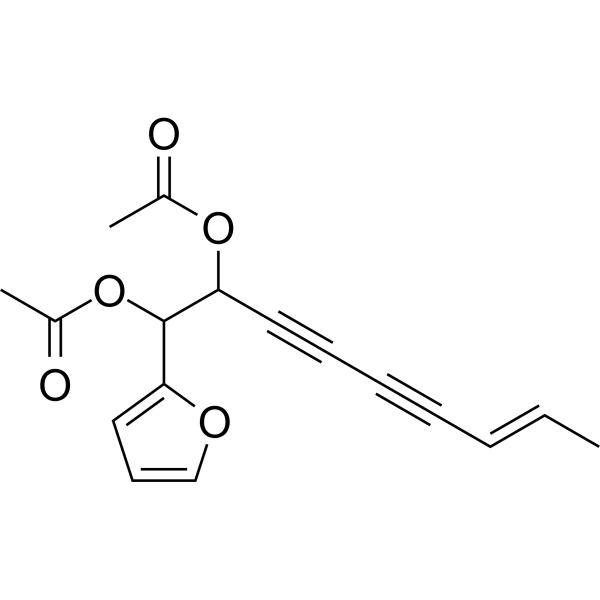 (1,5E,11E)-Tridecatriene-7,9-diyne-3,4-diacetate