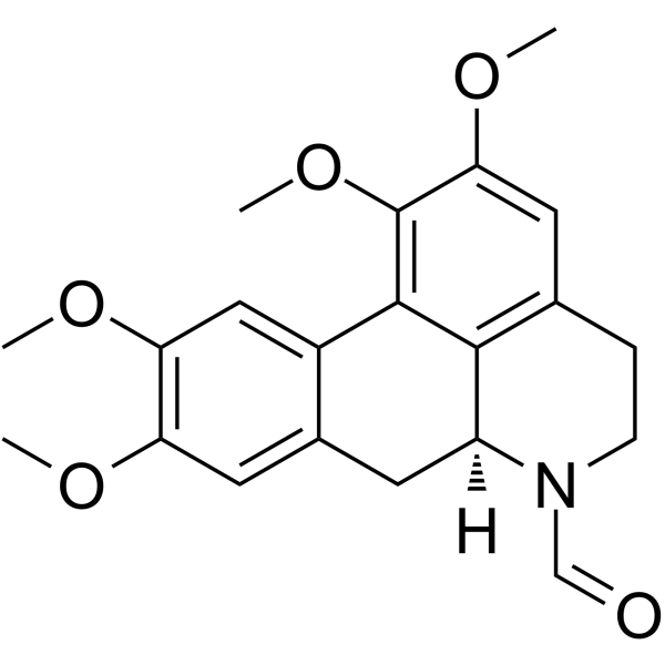 (+)-N-Formylnorglaucine                                          (Synonyms: 醛基去甲海罂粟碱；醛基去甲海碱)