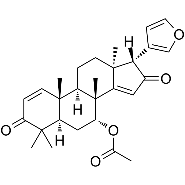 Azadiradione                                          (Synonyms: 印苦楝二酮)