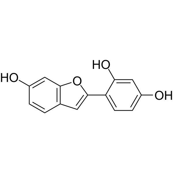 2-(2,4-Dihydroxyphenyl)-6-hydroxybenzofuran