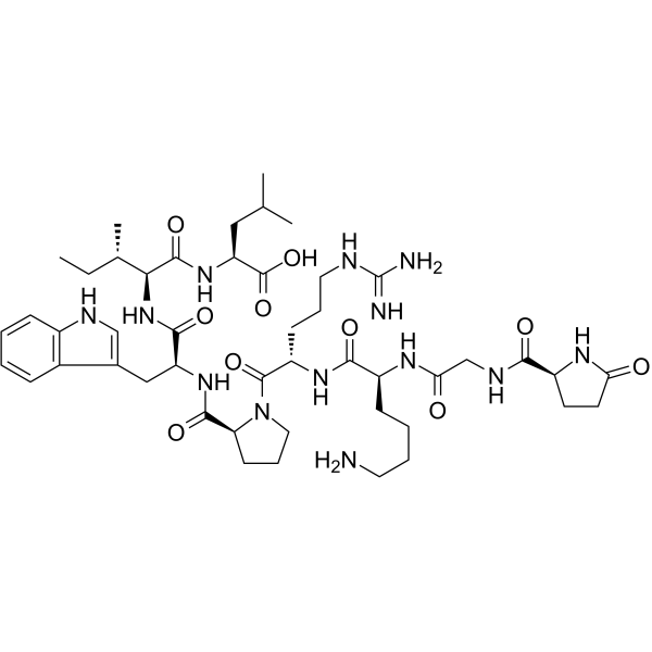 Xenopsin                                          (Synonyms: 爪蟾肽)