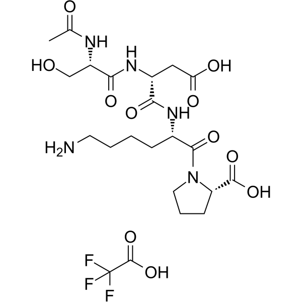 N-Acetyl-Ser-Asp-Lys-Pro TFA                                          (Synonyms: Ac-SDKP TFA)