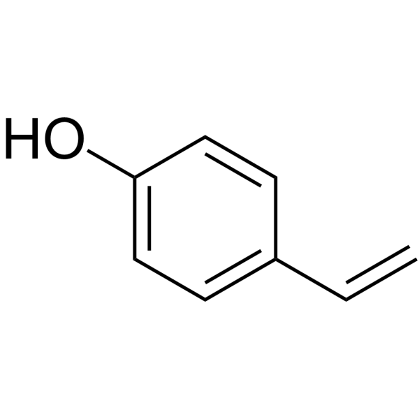 4-Vinylphenol                                          (Synonyms: 4-乙烯基苯酚)
