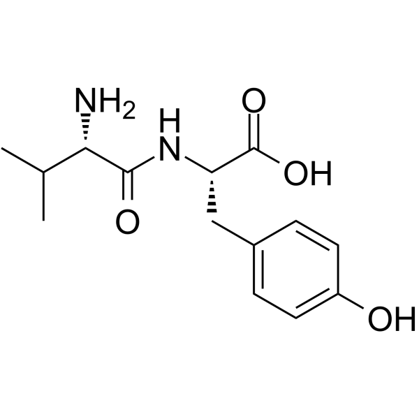 H-Val-Tyr-OH                                          (Synonyms: Valyl-tyrosine)