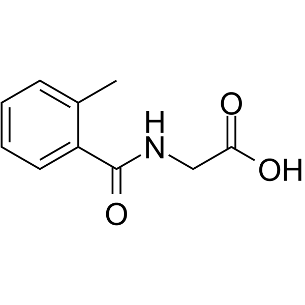 2-(2-Methylbenzamido)acetic acid                                          (Synonyms: 2-甲基马尿酸)