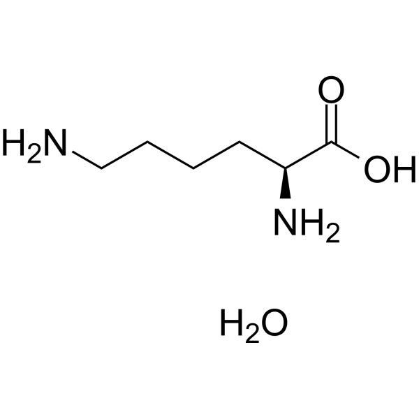 L-Lysine hydrate                                          (Synonyms: 赖氨酸水合物)