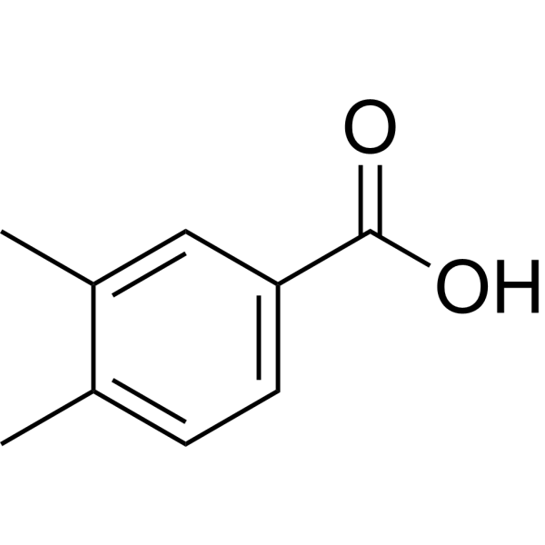 3,4-Dimethylbenzoic acid                                          (Synonyms: 3,4-二甲基苯甲酸)