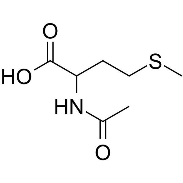 N-Acetyl-DL-methionine                                          (Synonyms: N-乙酰-DL-甲硫氨酸)