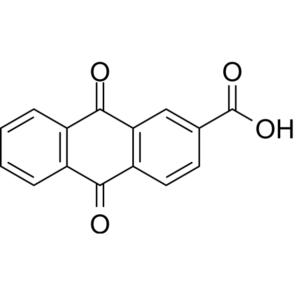 Anthraquinone-2-carboxylic acid                                          (Synonyms: 蒽醌-2-羧酸)