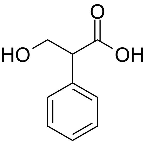 Tropic acid                                          (Synonyms: DL-托品酸; DL-Tropic acid)