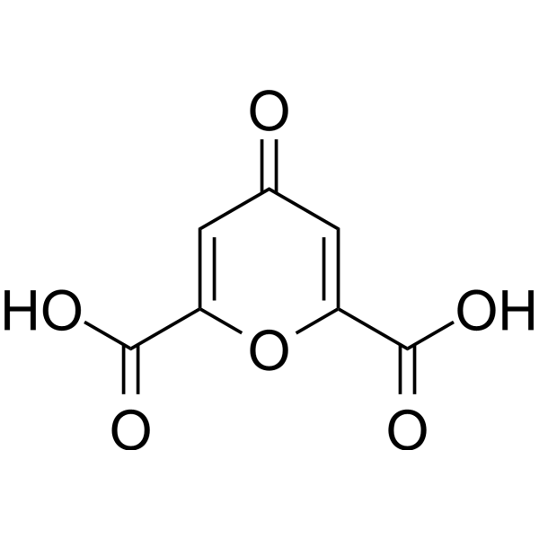 Chelidonic acid                                          (Synonyms: 白屈菜酸)