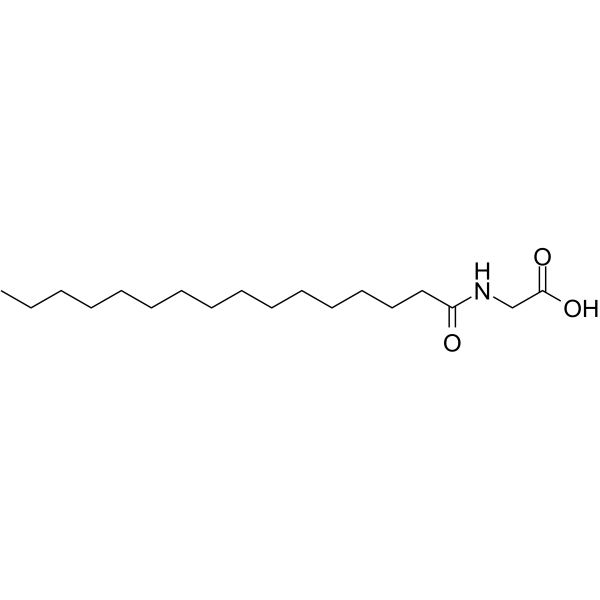 Palmitoylglycine                                          (Synonyms: 棕榈酰甘氨酸; N-palmitoyl glycine)