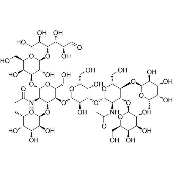 Difucosyl-para-lacto-N-hexaose                                          (Synonyms: 二岩藻糖-对-乳-N-六糖)