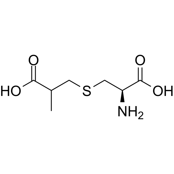 S-(2-Carboxypropyl)-L-cysteine                                          (Synonyms: β-Isobuteine)