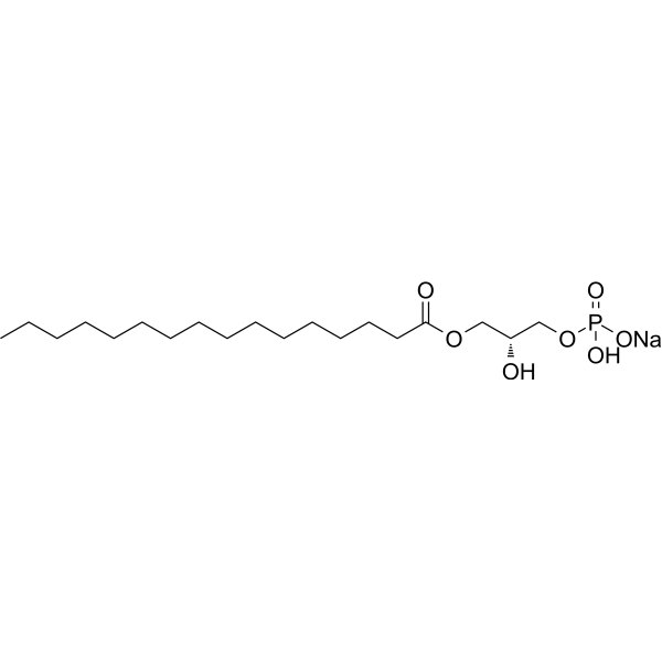 1-Palmitoyl-sn-glycerol 3-phosphate sodium salt                                          (Synonyms: 1-P-GPA sodium salt)
