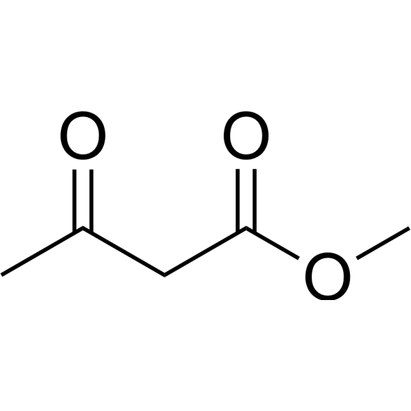 Methyl acetylacetate (Standard)                                          (Synonyms: Acetoacetate methyl ester (Standard);  Methyl 3-oxobutanoate (Standard);  Methyl acetoacetate (Standard))